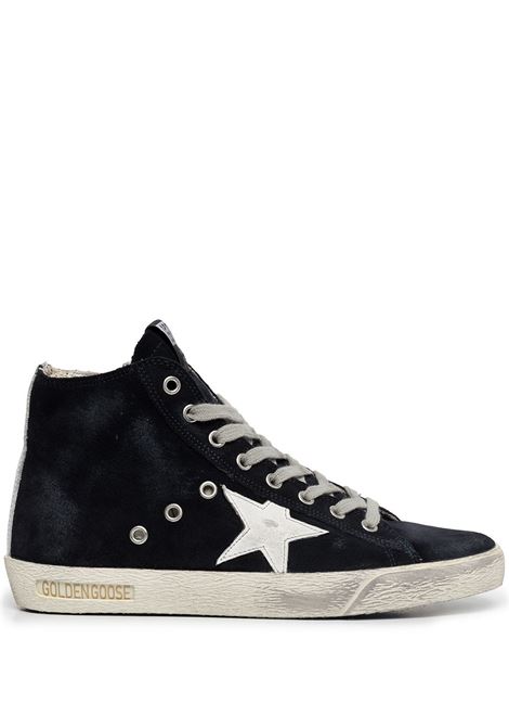 Sneakers alte francy in blu - GOLDEN GOOSE donna